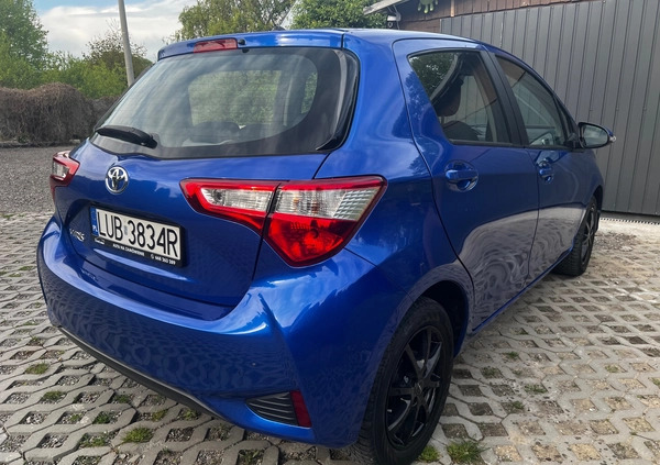 Toyota Yaris cena 46500 przebieg: 80000, rok produkcji 2017 z Lublin małe 781